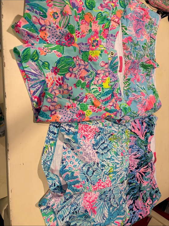 Lilly Pulitzer Pants - Lilly Pulitzer stretchy Callahan bundle 10/12 EUC and NWT